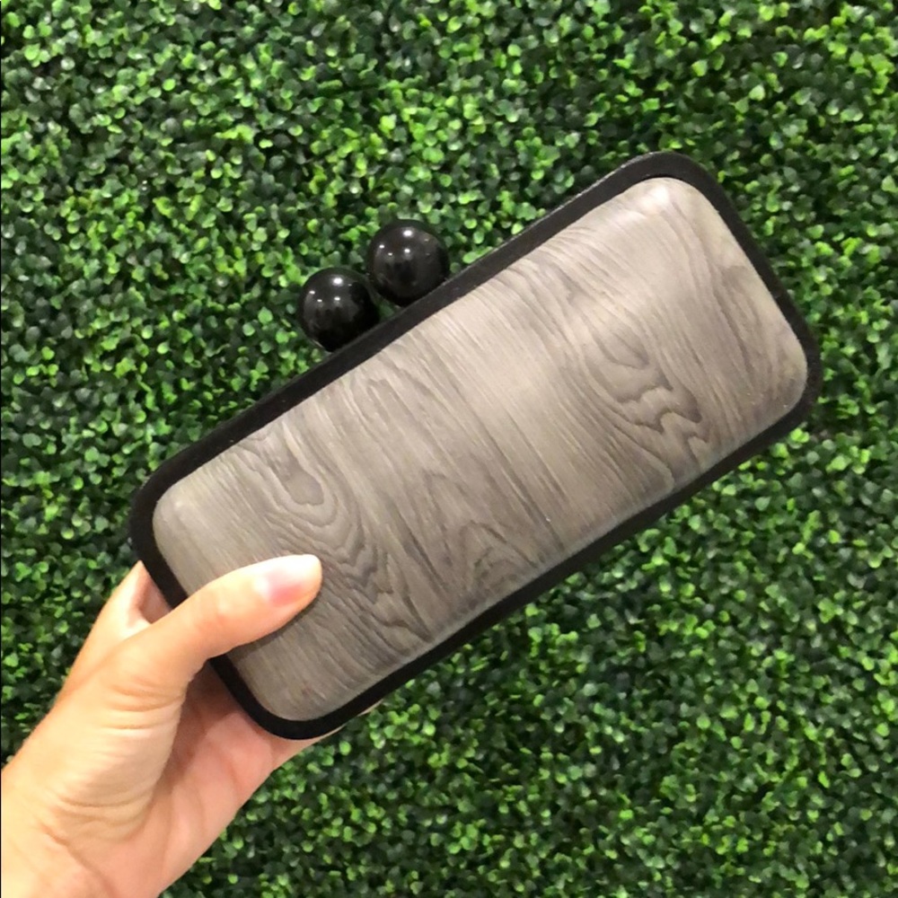 Grey purse